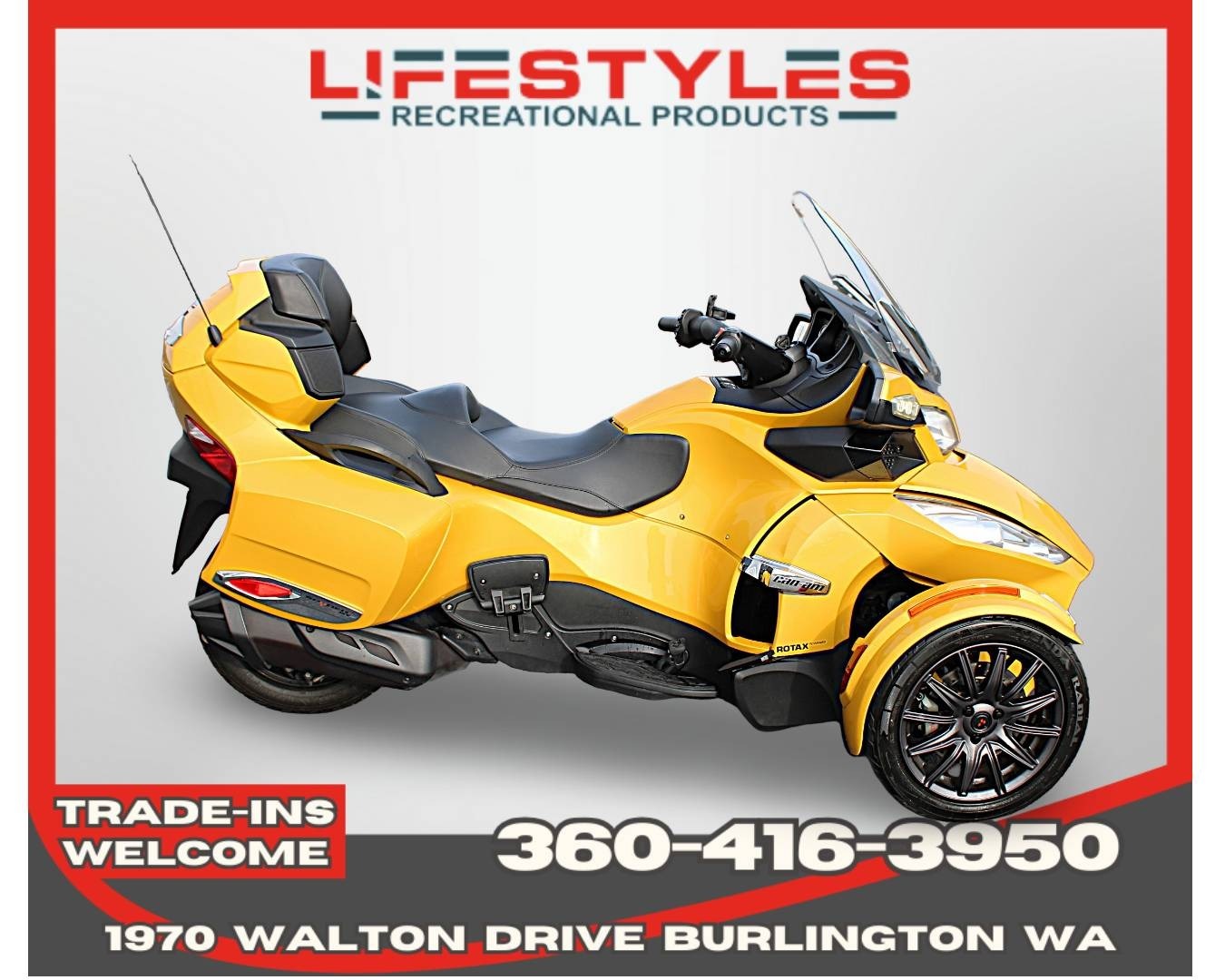 2013 Can-Am Spyder® RT-S SE5 RT-S SE5 in Burlington, WA