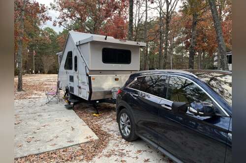 2013 Aliner EXPEDITION REAR SOFA in university park MD