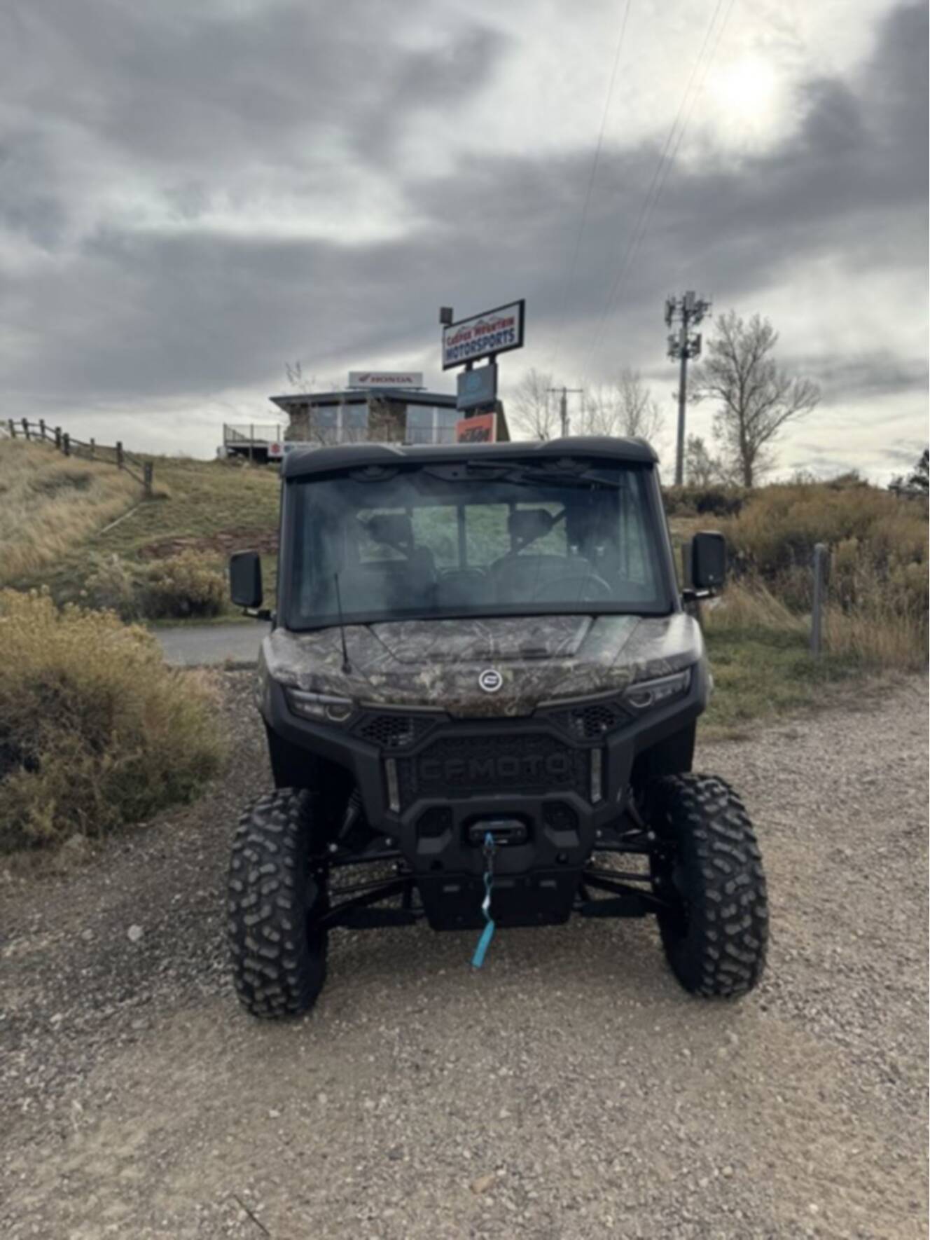A photo of this 2026 CFMOTO UFORCE U10 XL Pro Highland Camo