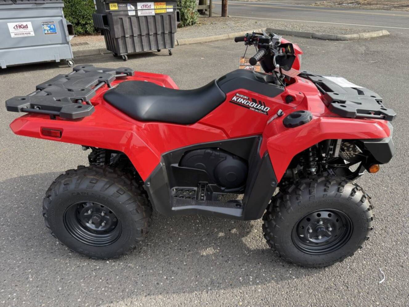 A photo of this 2025 Suzuki KingQuad 500 AXi Power Steering