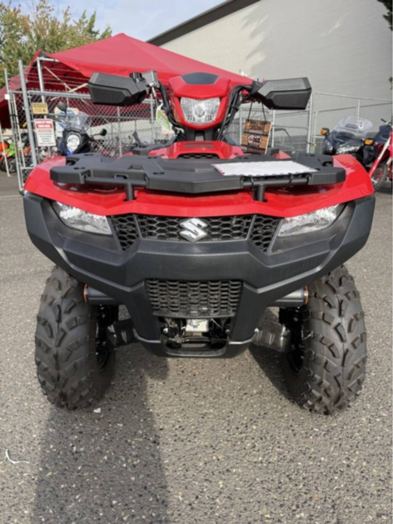 A photo of this 2025 Suzuki KingQuad 500 AXi Power Steering