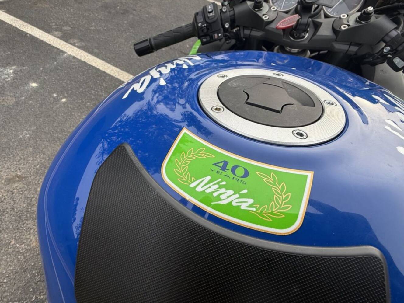 A photo of this 2024 Kawasaki Ninja ZX -14R 40th Anniversary Edition ABS 40th An