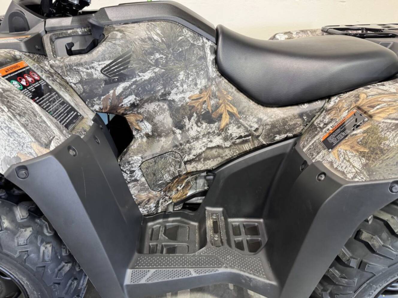 A photo of this 2026 Honda FourTrax Rancher 4X4 Truetimber Atera Camo