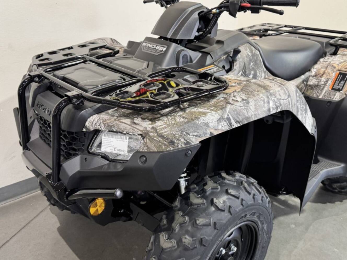 A photo of this 2026 Honda FourTrax Rancher 4X4 Truetimber Atera Camo