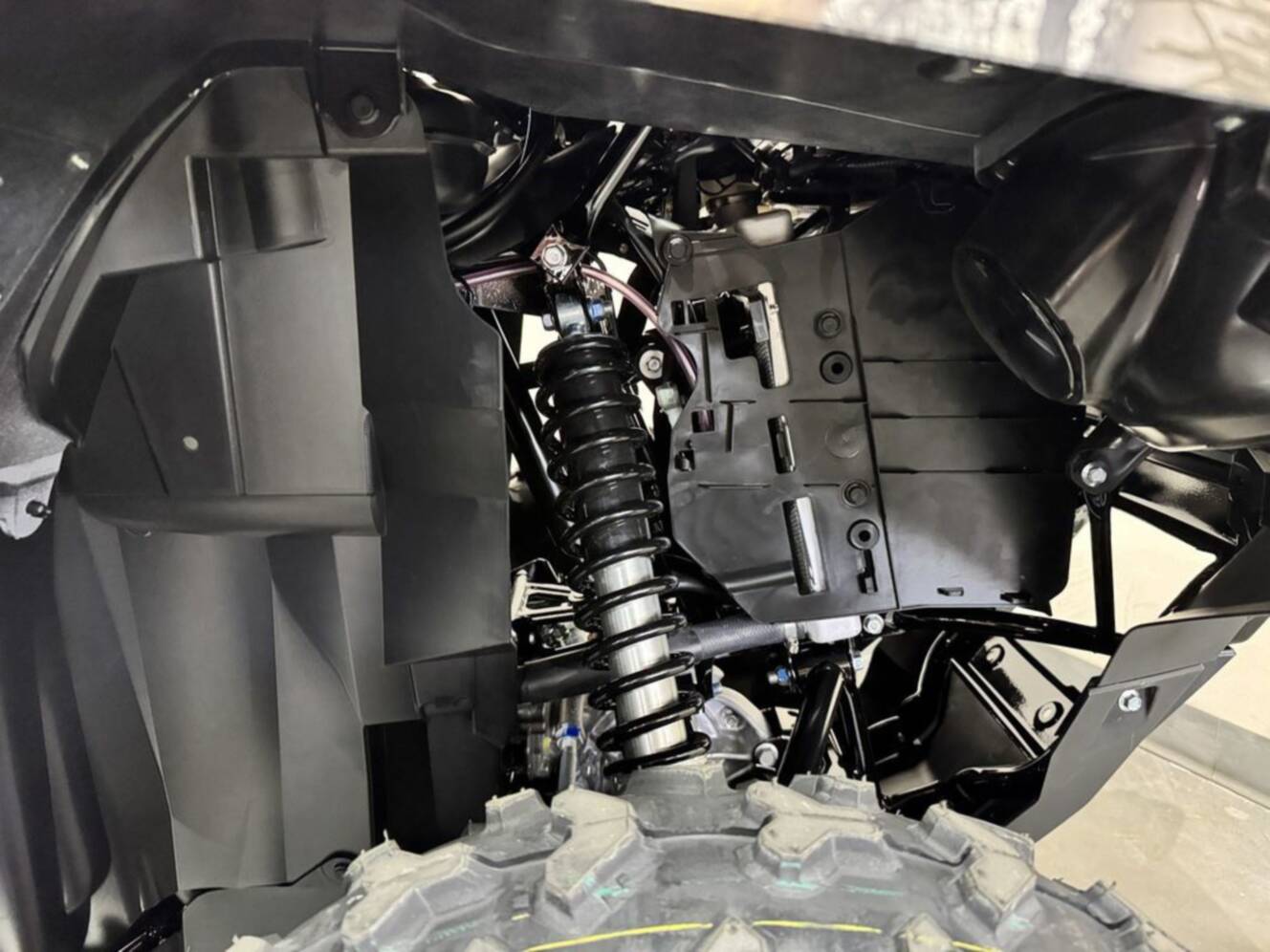 A photo of this 2026 Honda FourTrax Rancher 4X4 Truetimber Atera Camo