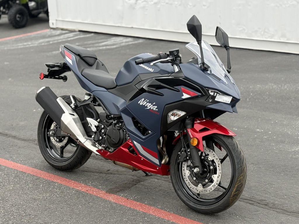 2026 Kawasaki Ninja 500 ABS Metallic Matte Twilight Blue ABS in Kennewick, WA