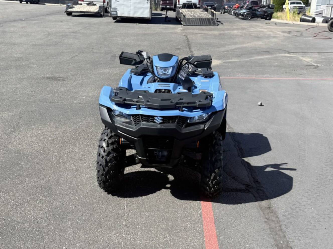 A photo of this 2026 Suzuki KingQuad 500 AXi Power Steering SE