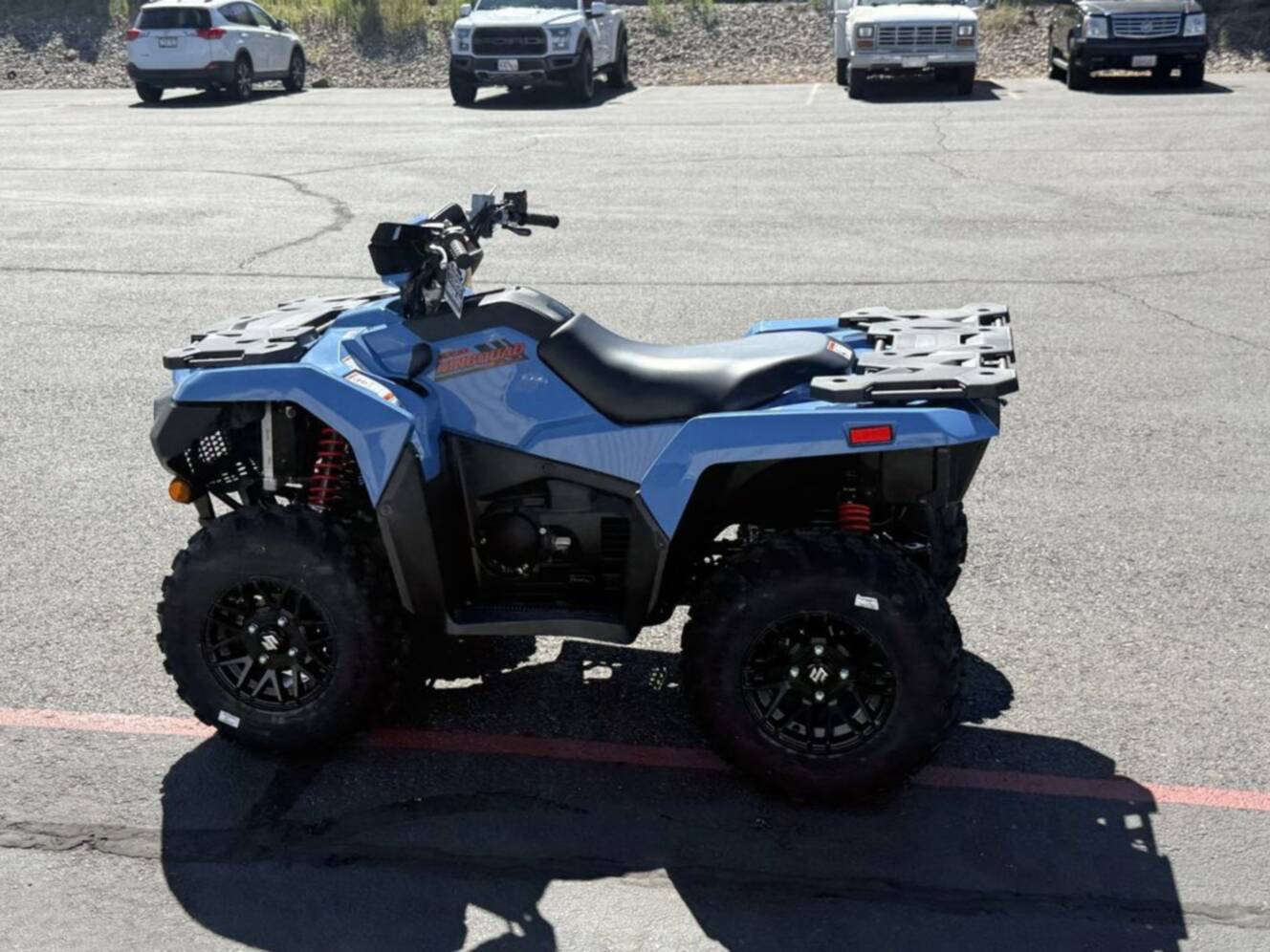 A photo of this 2026 Suzuki KingQuad 500 AXi Power Steering SE