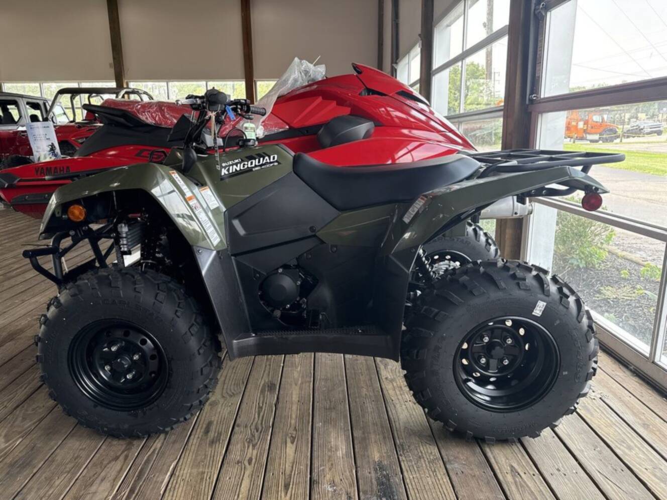 A photo of this 2026 Suzuki KingQuad 400 FSi