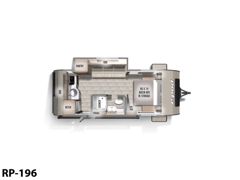 2021 Forest River R-Pod RP-196 in albemarle NC