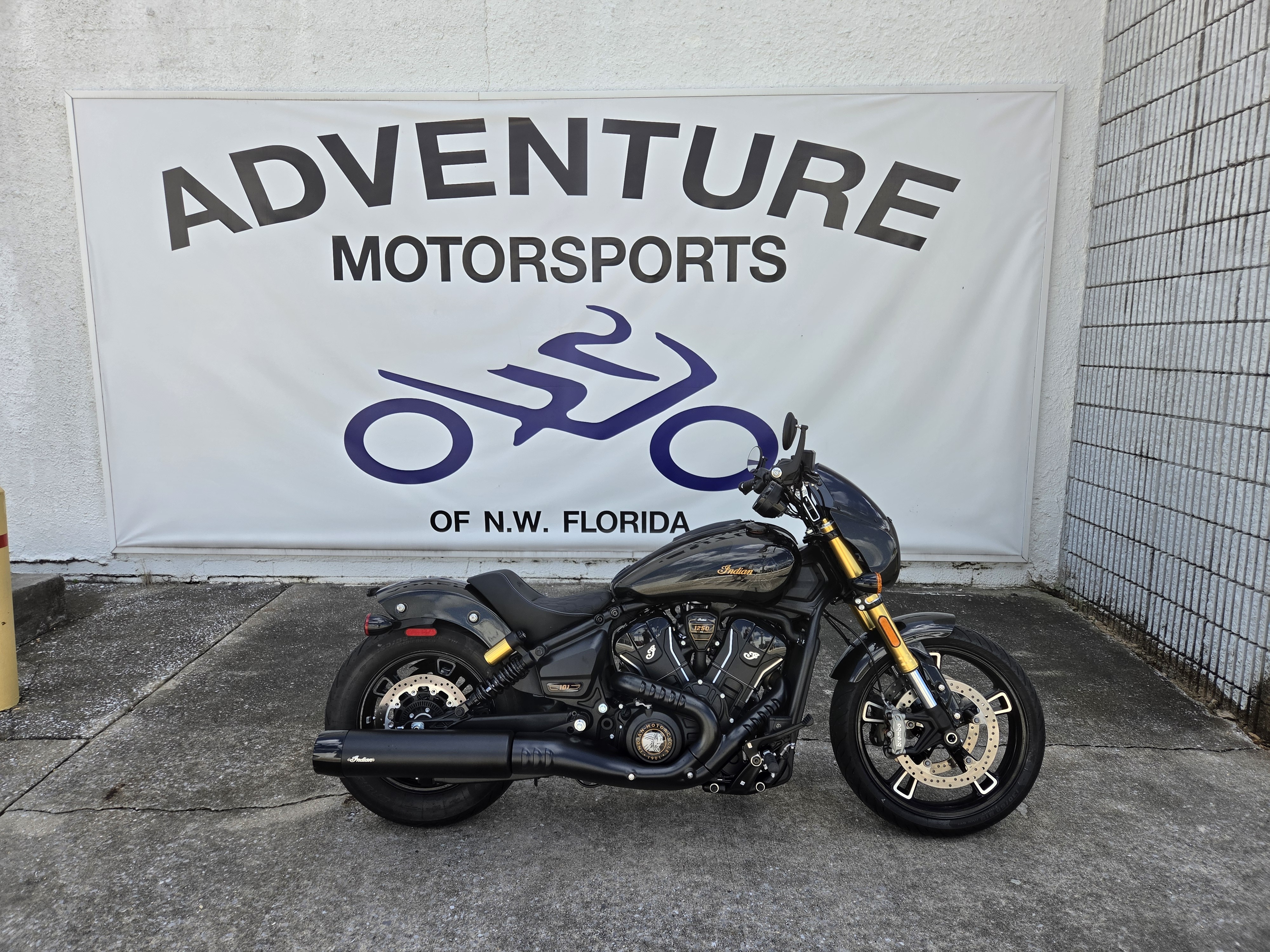2026 Indian 101 Scout , ONYX BLACK CRYSTAL W/ GRFX, 49ST BASE in Pensacola, FL