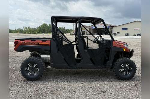 2026 Polaris® Ranger Crew XP 1000 Premium Orange Rust in attica IN