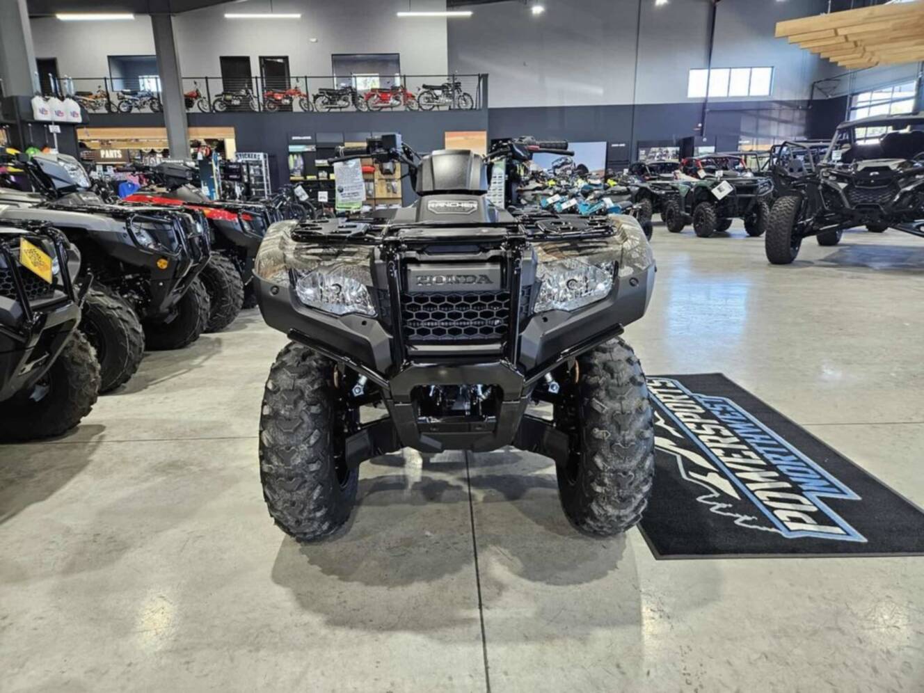 A photo of this 2027 Honda® FourTrax Rancher 4X4 TrueTimber® Atera Camo