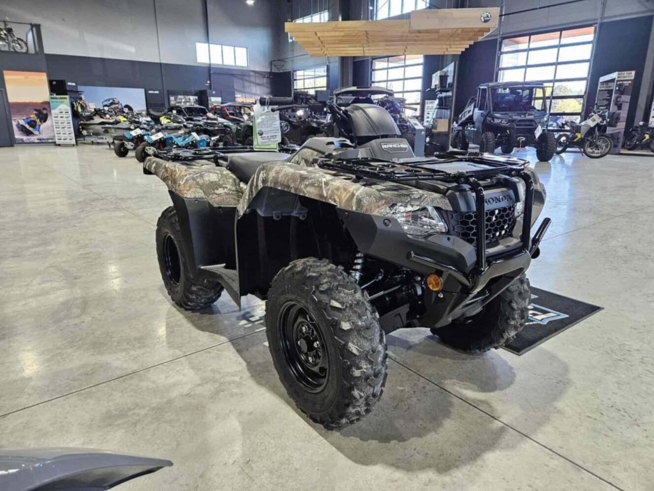 A photo of this 2027 Honda® FourTrax Rancher 4X4 TrueTimber® Atera Camo