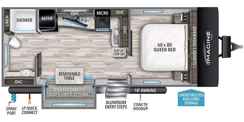 2023 Grand Design IMAGINE M-22RBE in west palm beach FL