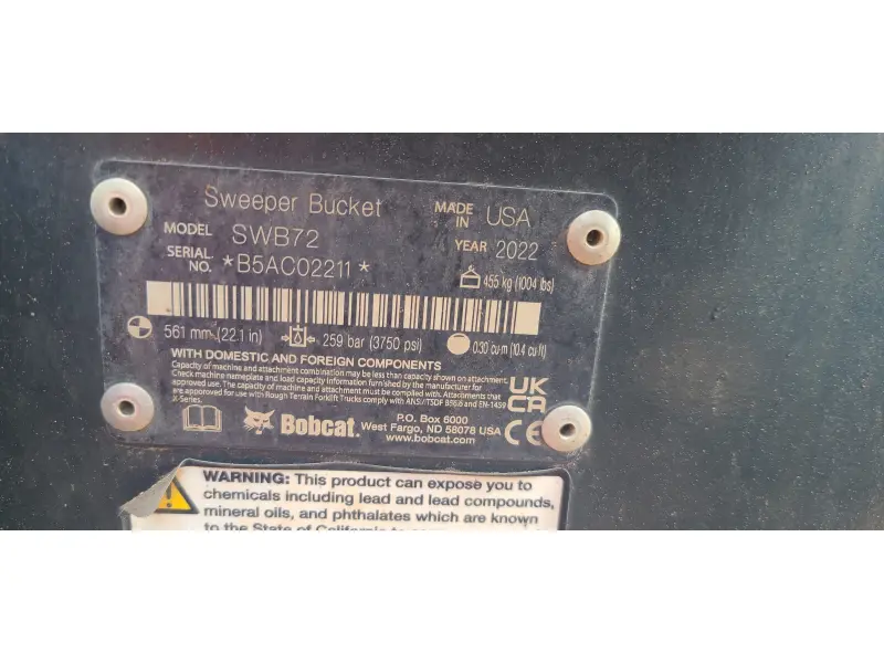 Bobcat 72" Sweeper