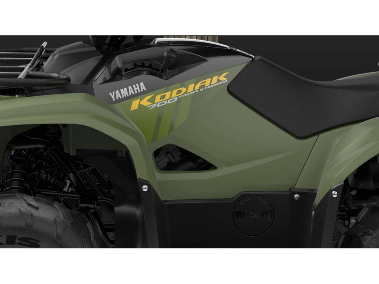 A photo of this 2026 Yamaha Kodiak 700 EPS