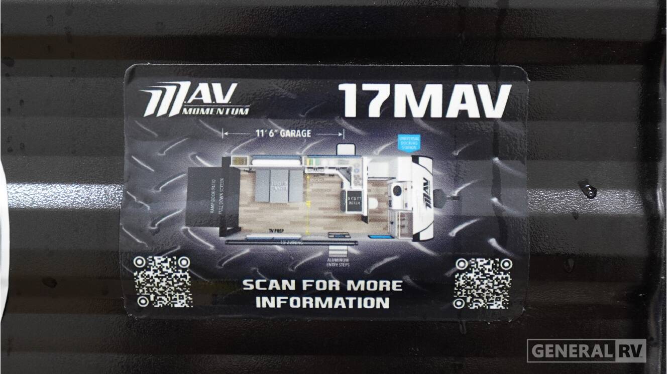 A photo of this 2027 Grand Design MOMENTUM 17MAV