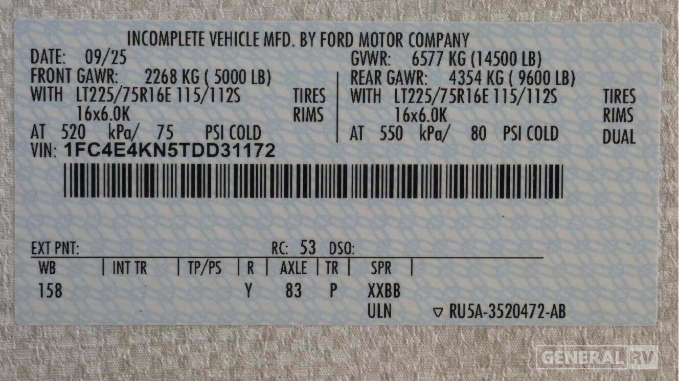 A photo of this 2026 Thor Motor Coach AXIS 28.1