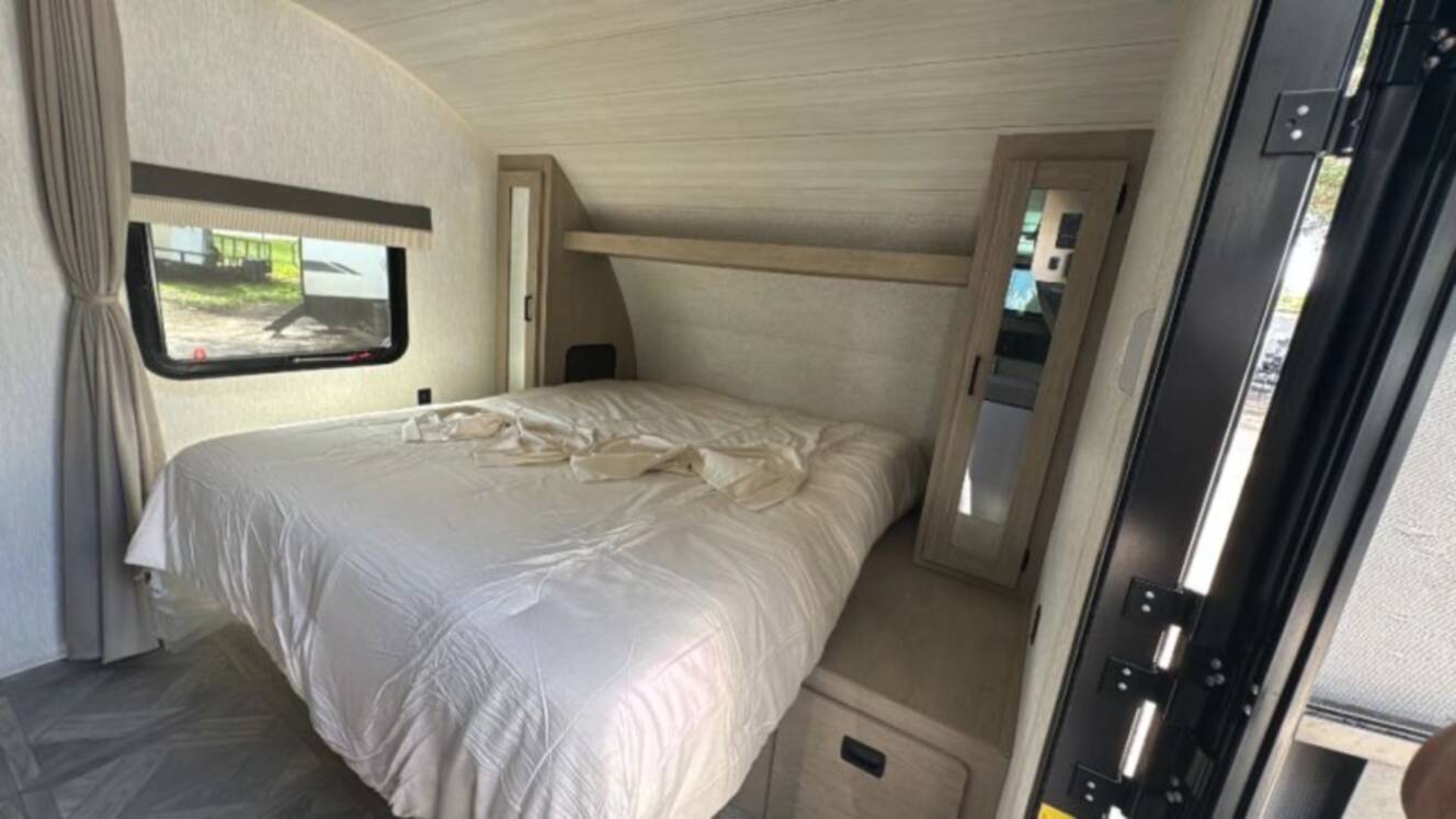 A photo of this 2023 Wildwood By Forest River X-Lite 19DBXL