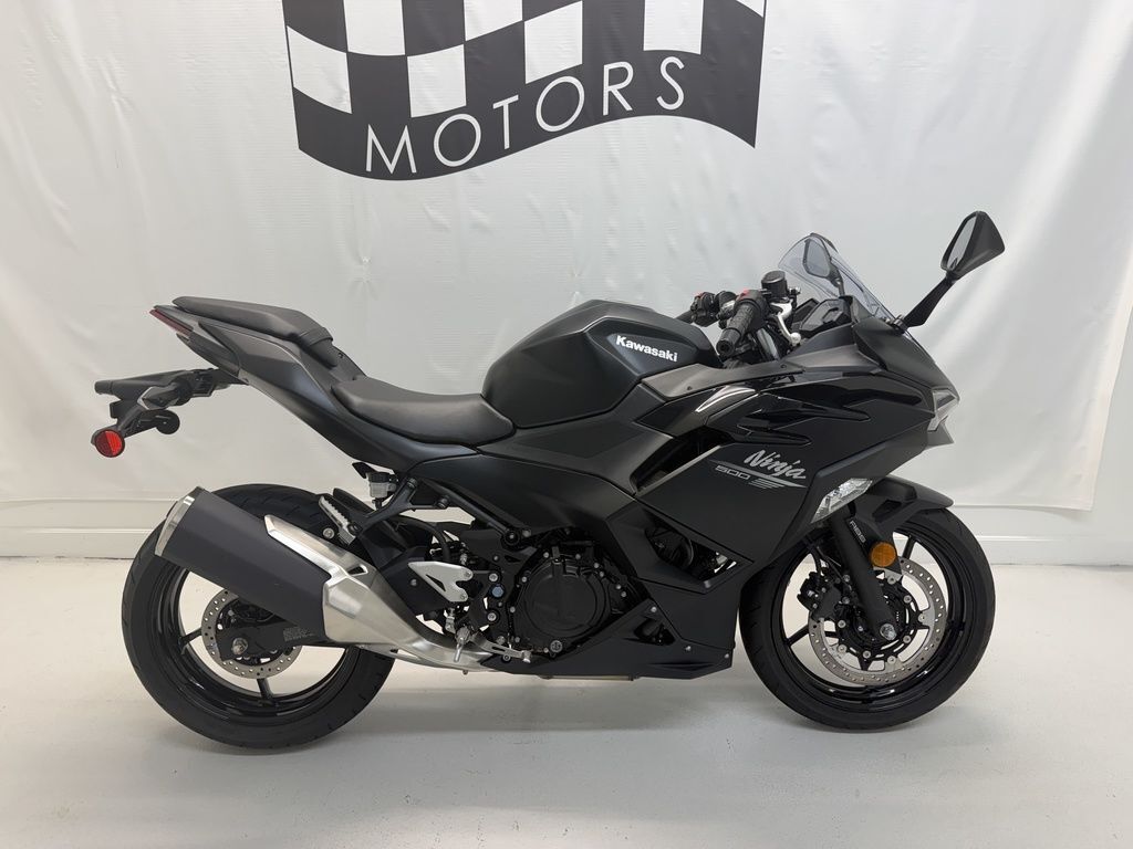 2026 Kawasaki Ninja® 500 ABS Metallic Flat Spark Black ABS in Winston Salem, NC