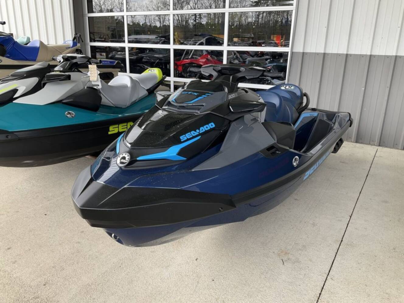 A photo of this 2026 Sea-Doo GTX 300 Tech, Audio, iDF, iBR
