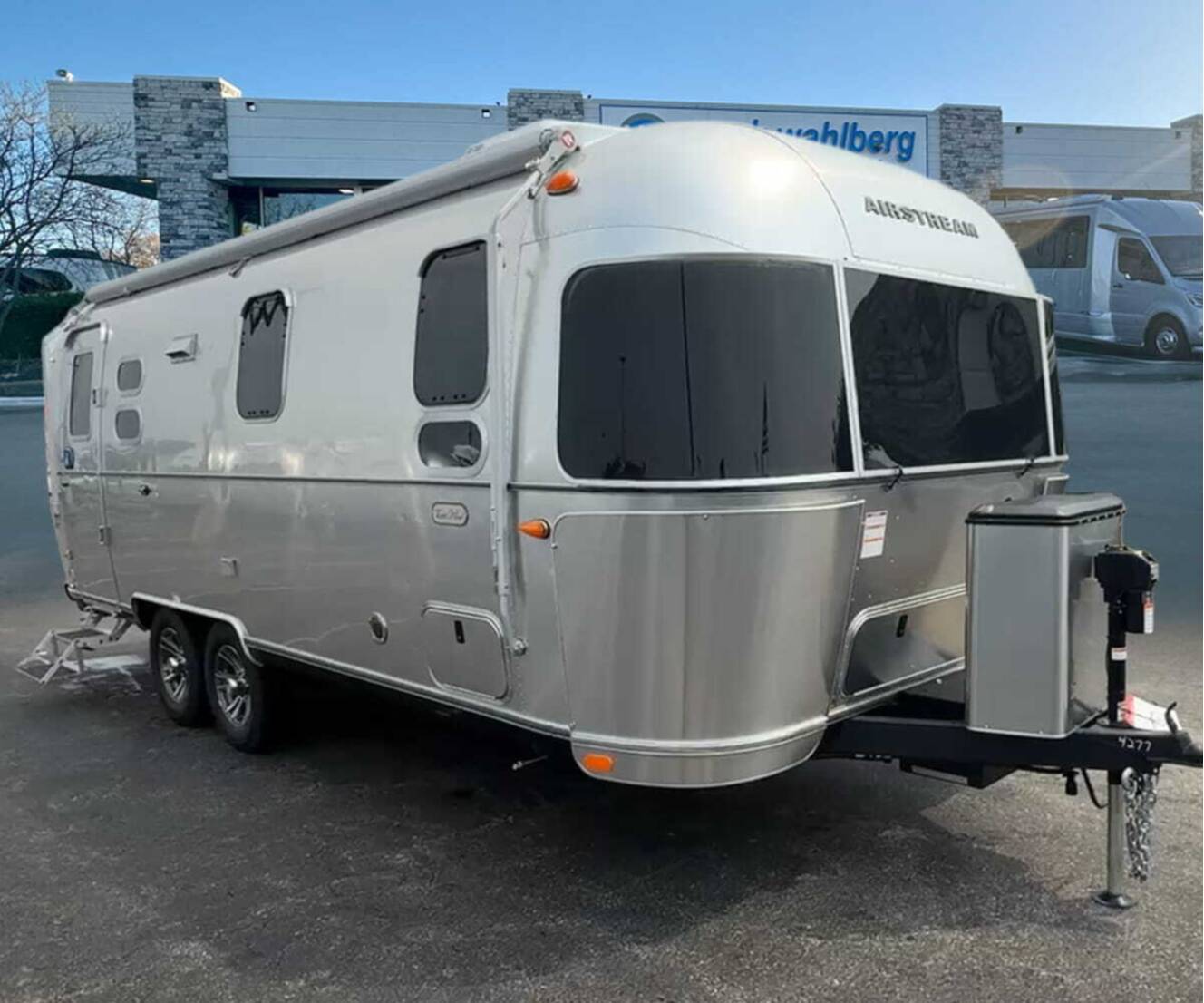 A photo of this 2027 Airstream Trade Wind 25FB Twin