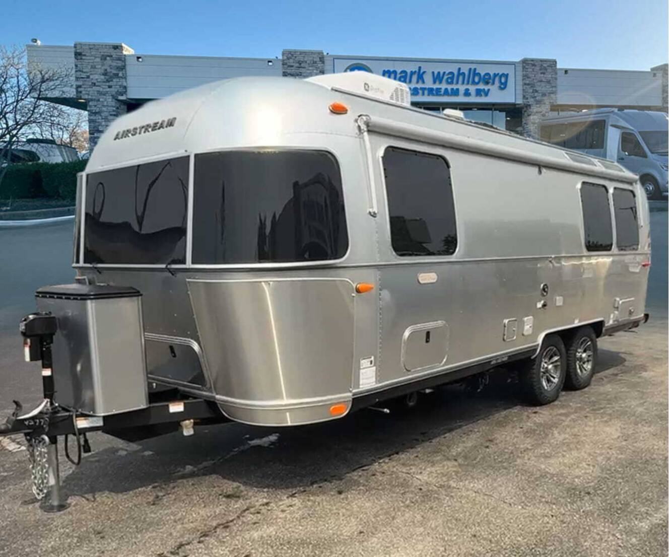 A photo of this 2027 Airstream Trade Wind 25FB Twin