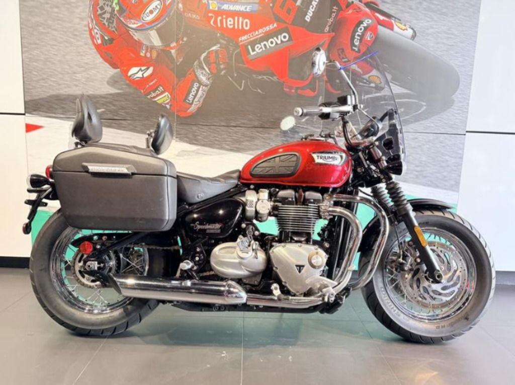 2018 Triumph Bonneville Speedmaster Cranberry Red SPEEDMASTER in Pompano Beach, FL