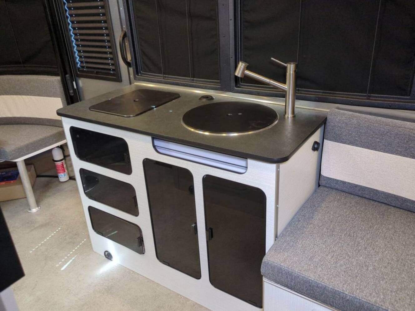 A photo of this 2026 Airstream Basecamp Xe 20X Basecamp 20XE