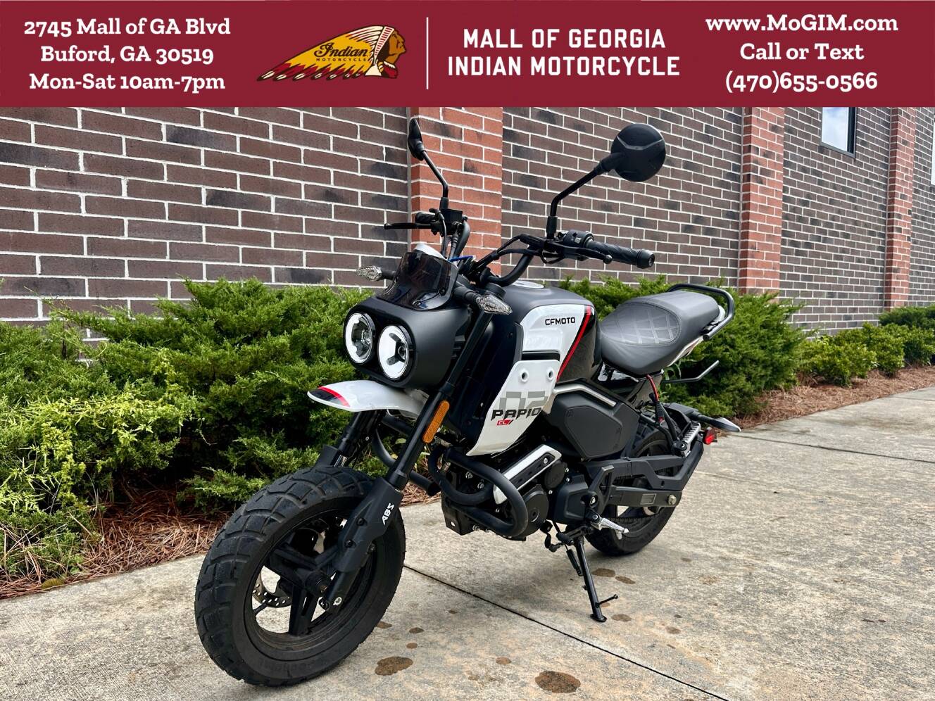 A photo of this 2024 CFMOTO Papio CL