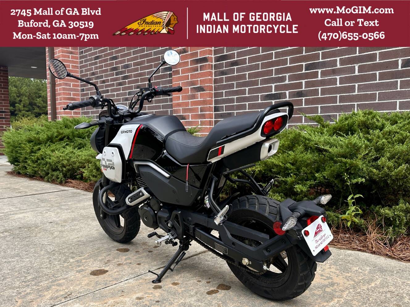 A photo of this 2024 CFMOTO Papio CL