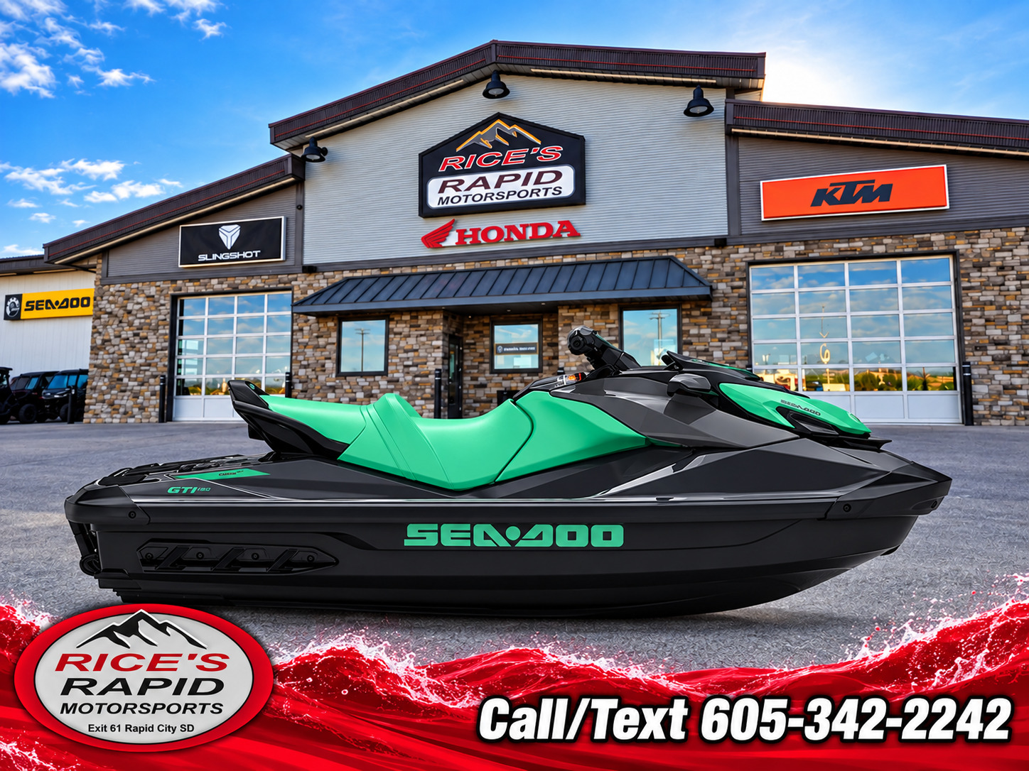 2026 Sea-Doo GTI SE 130 + iBR, iDF SE 130 IBR AND IDF in rapid city SD
