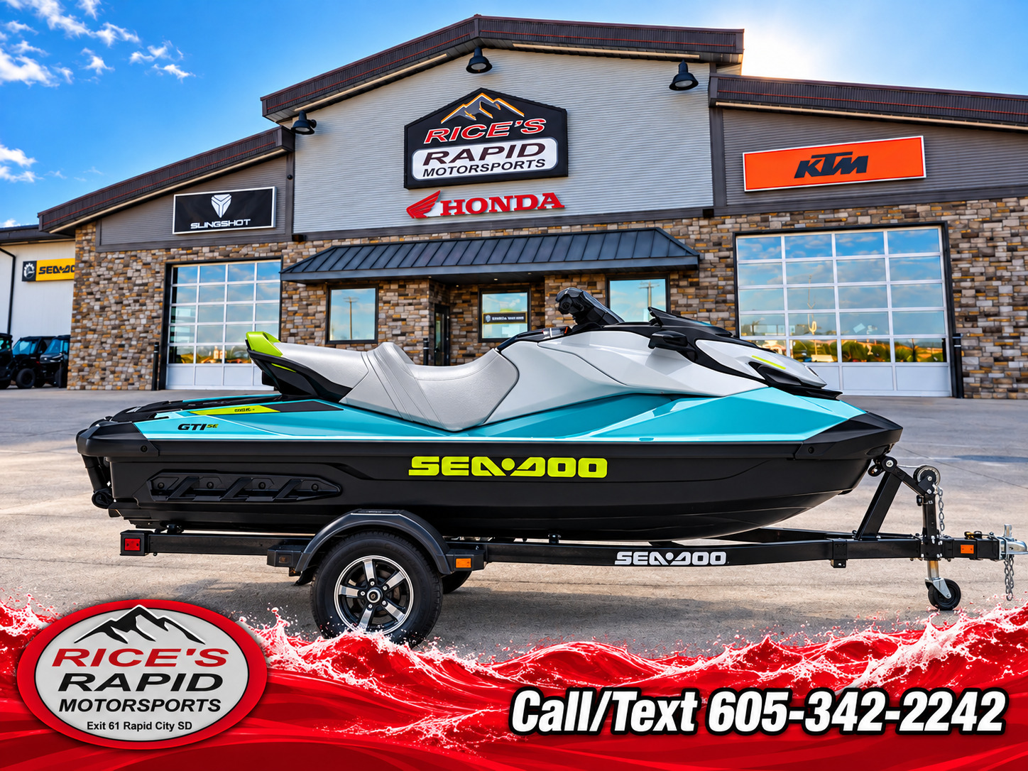 2025 Sea-Doo GTI SE 130 + iBR in rapid city SD