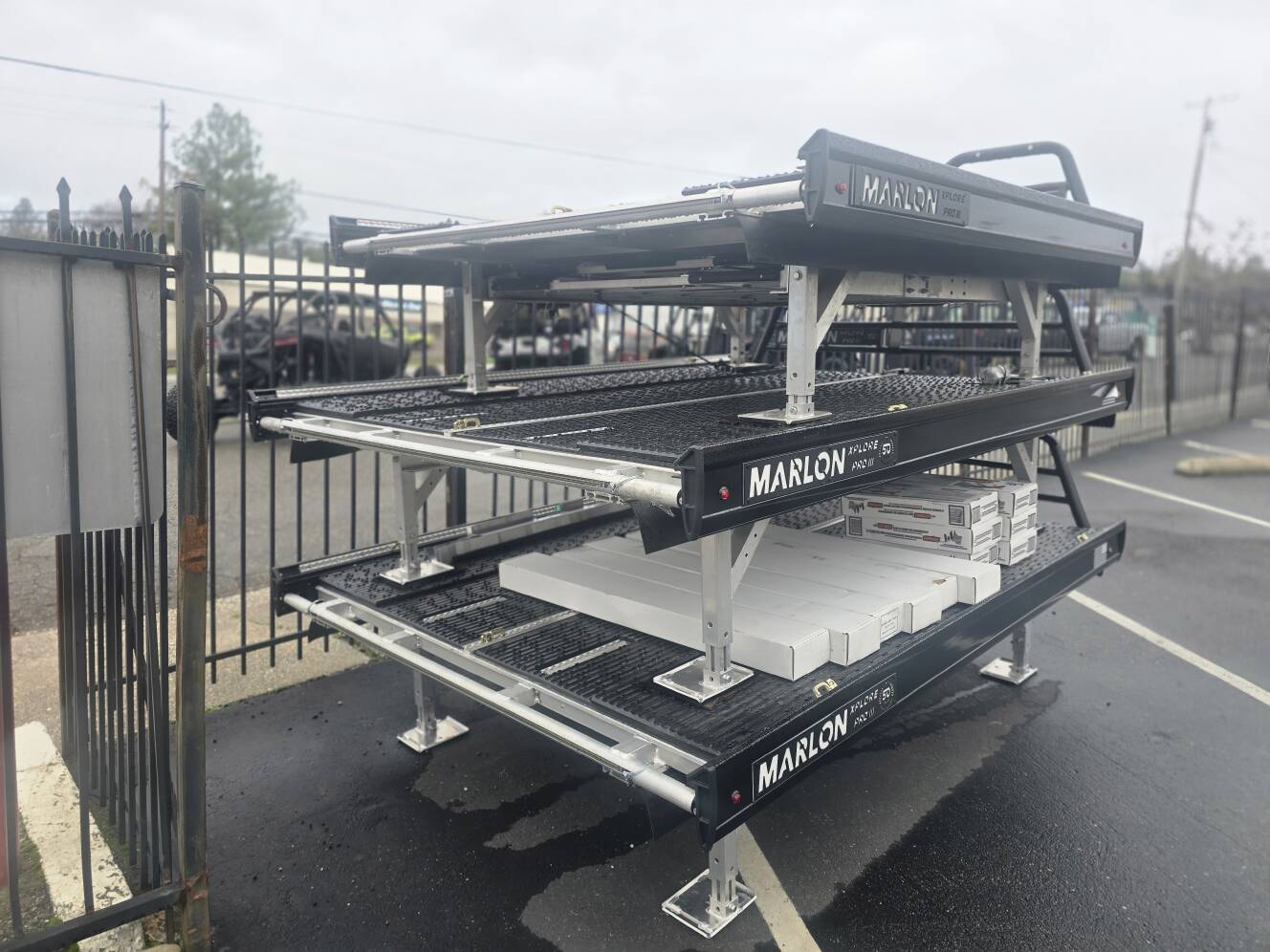 A photo of this 2025 Marlon 8' Xplore Pro III Sled Deck