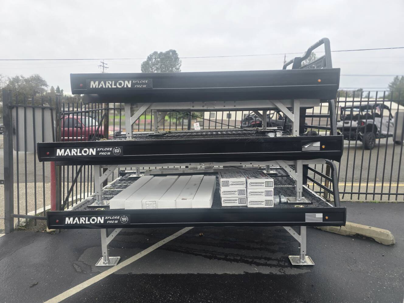 A photo of this 2025 Marlon 8' Xplore Pro III Sled Deck