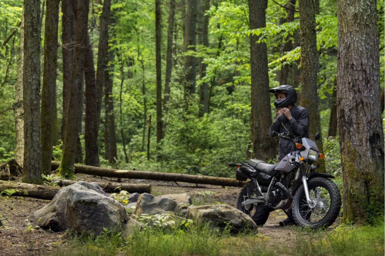A photo of this 2027 Yamaha TW200