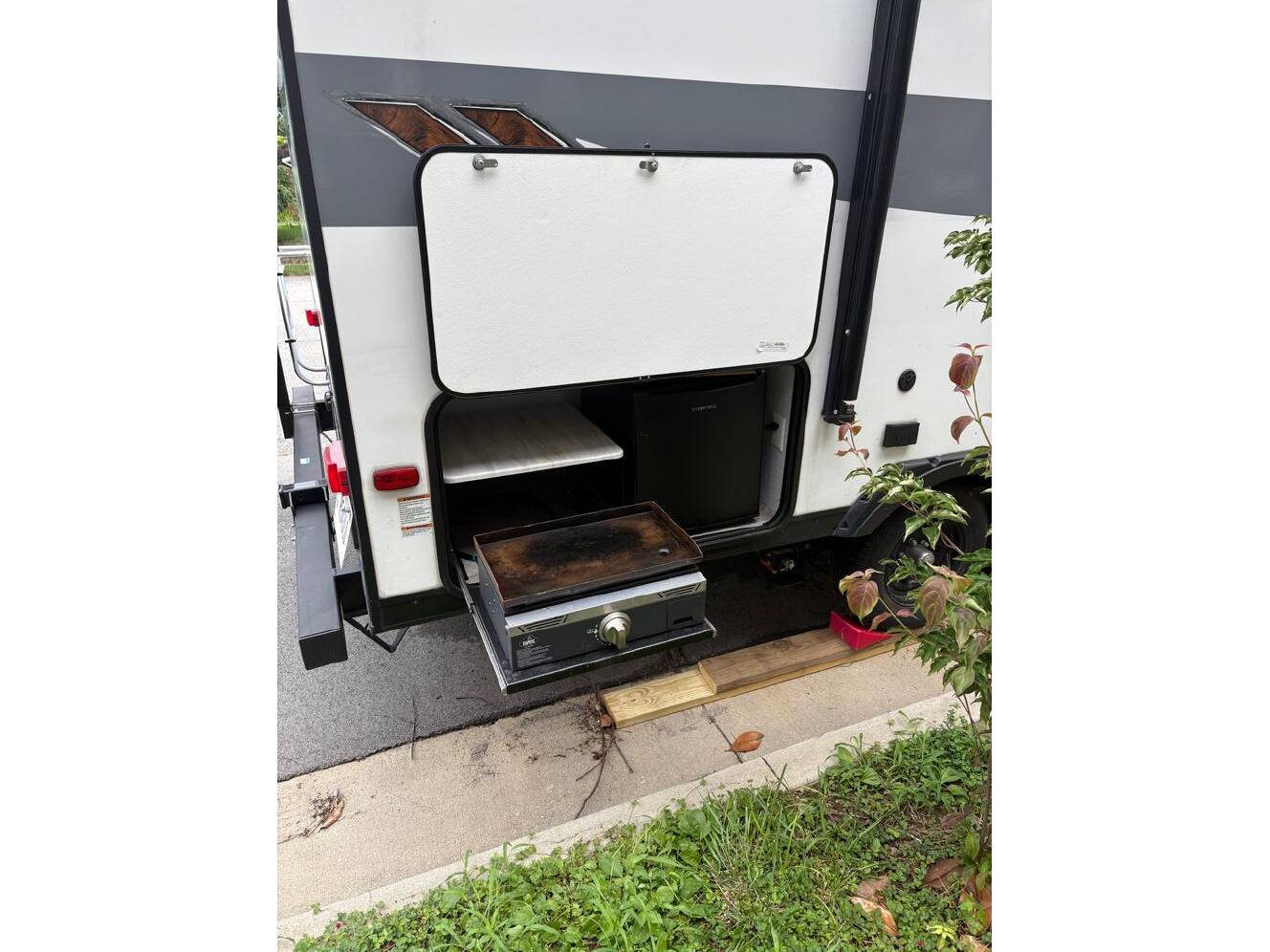 A photo of this 2023 Forest River Wildwood X-Lite 19DBXL