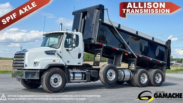 2020 FREIGHTLINER 114SD 12 WHEEL TWIN STEER DUMP TRUCK SPIF AXLE in Champlain, NY