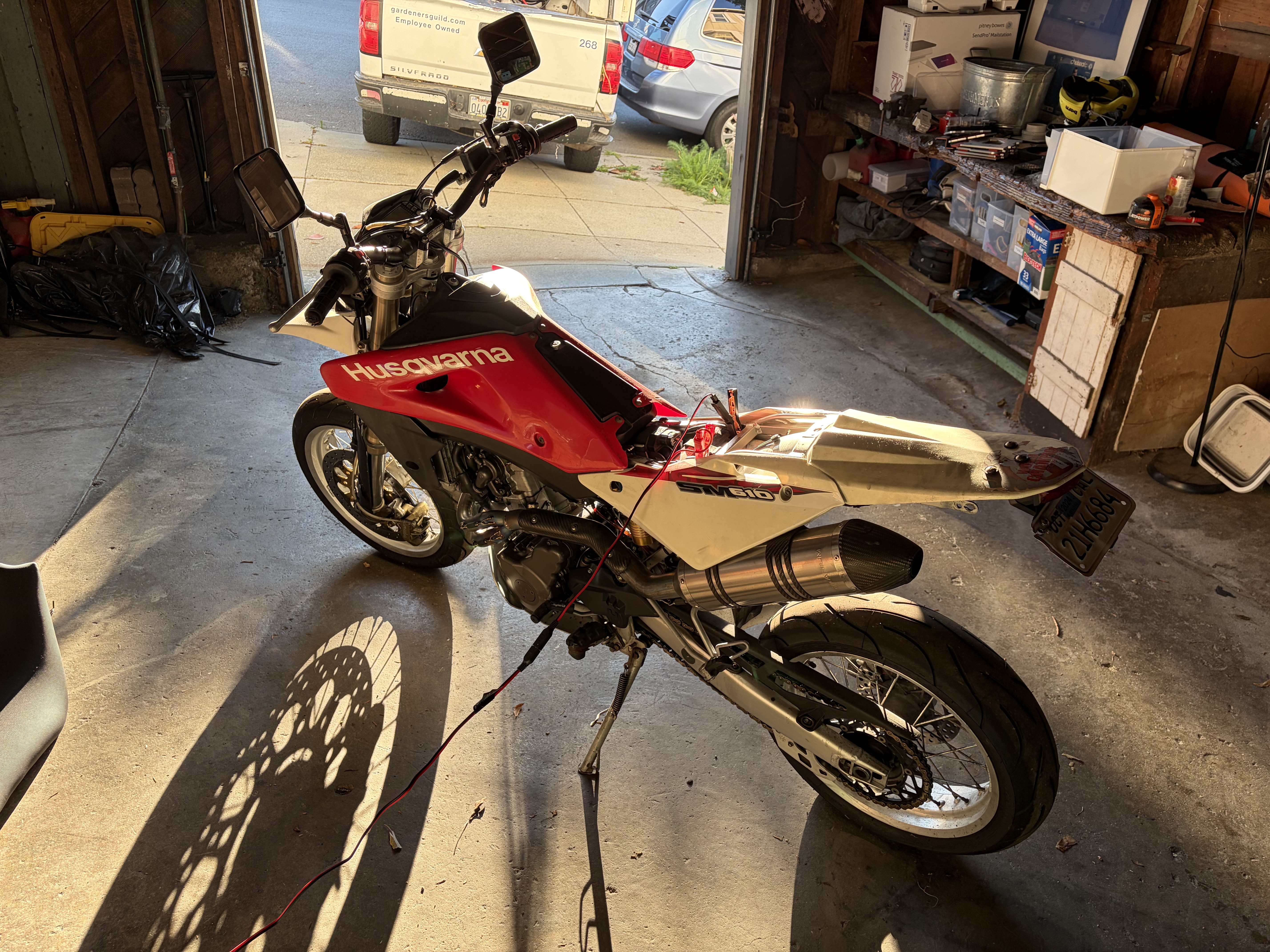 2007 Husqvarna SM 610 Dual Sport motorcycle