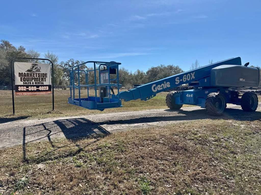 2011 Genie S60-X Boom Lift in Bushnell, FL