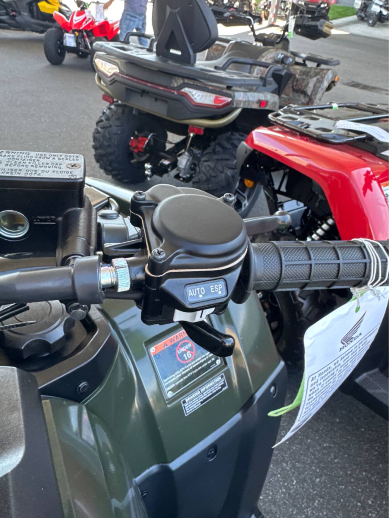 A photo of this 2026 Honda FourTrax Rancher 4x4 Automatic DCT EPS
