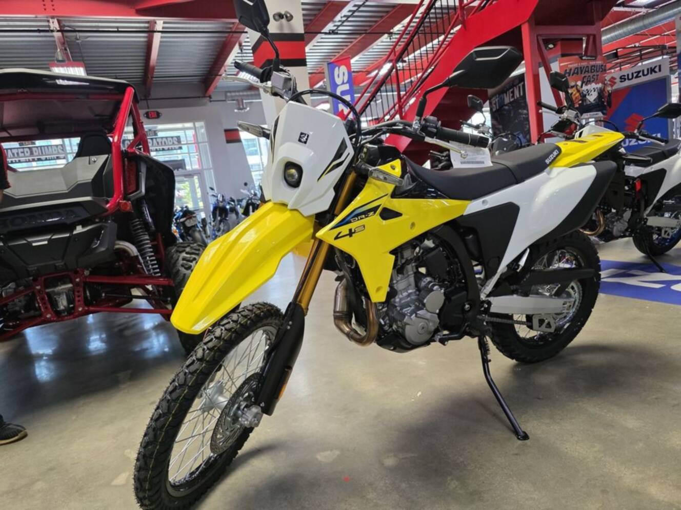 A photo of this 2026 Suzuki DR-Z4S