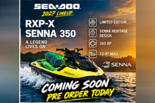 2027 Sea-Doo RXP-X Senna 350 iBR and audio BASE in hamilton AL