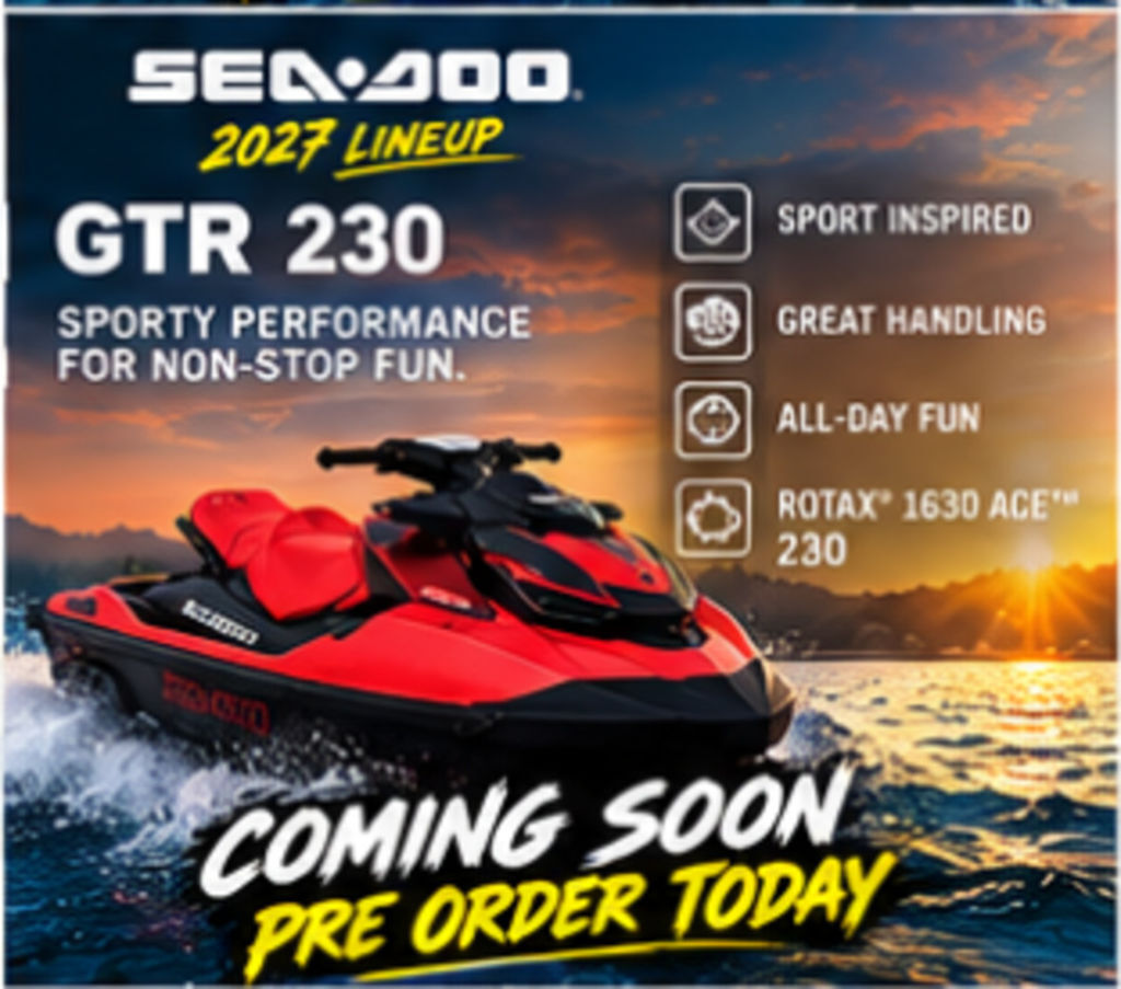 2027 Sea-Doo GTR 230 iBR and audio in hamilton AL