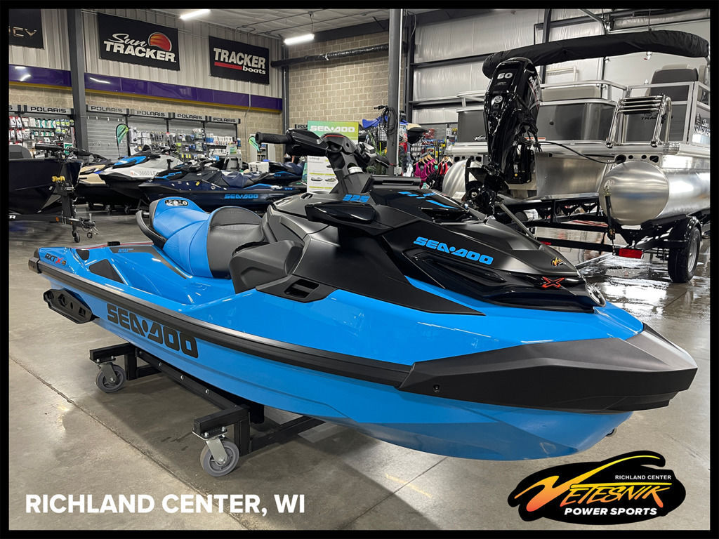 2026 Sea-Doo RXT-X 325 Gulfstream Blue Premium in richland center WI