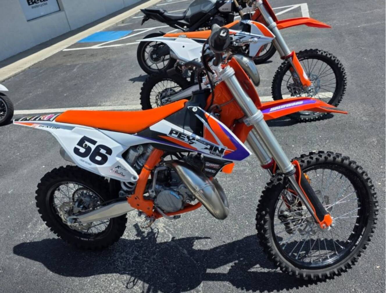 A photo of this 2023 KTM 85 SX 19/16