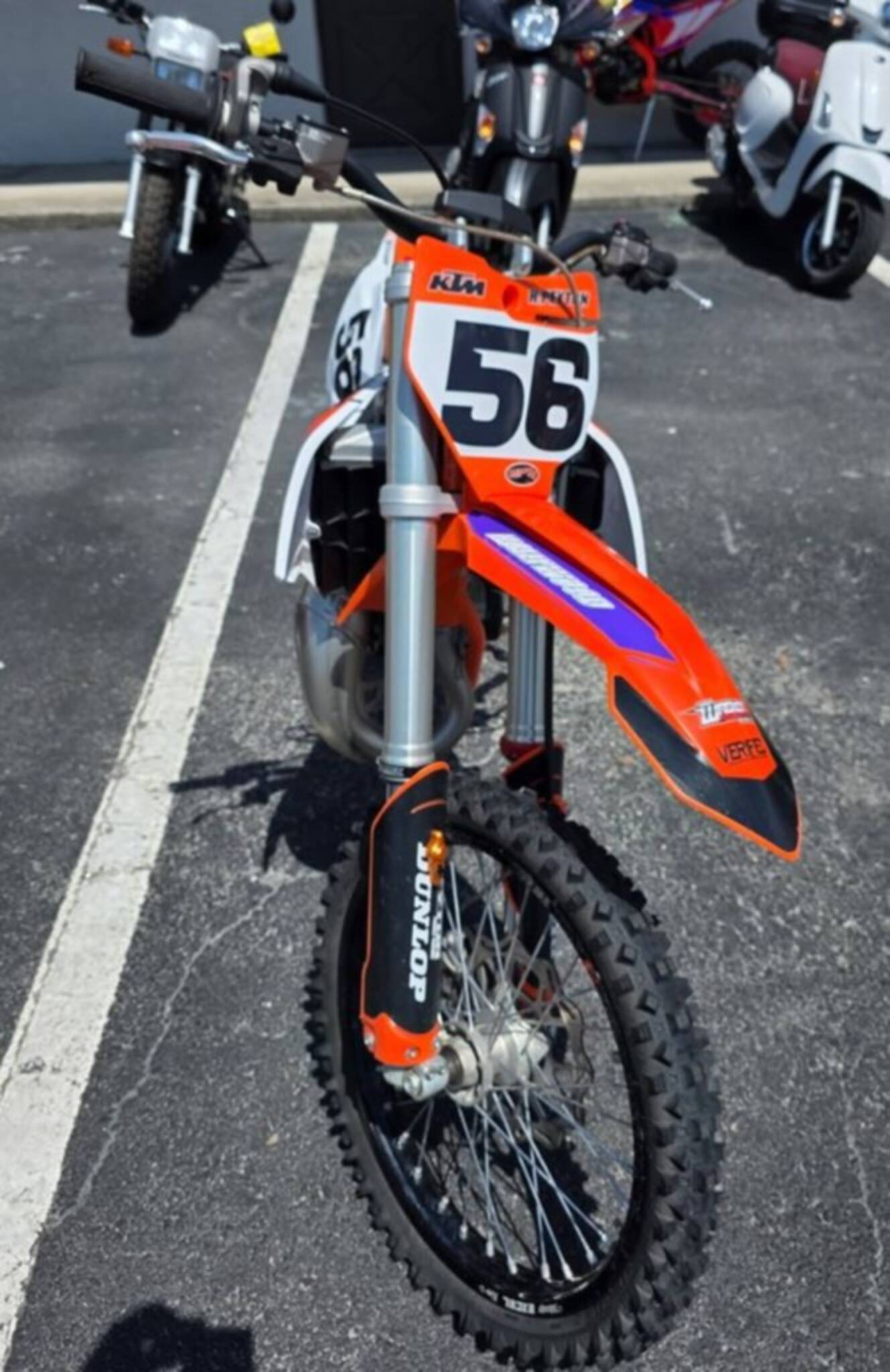 A photo of this 2023 KTM 85 SX 19/16