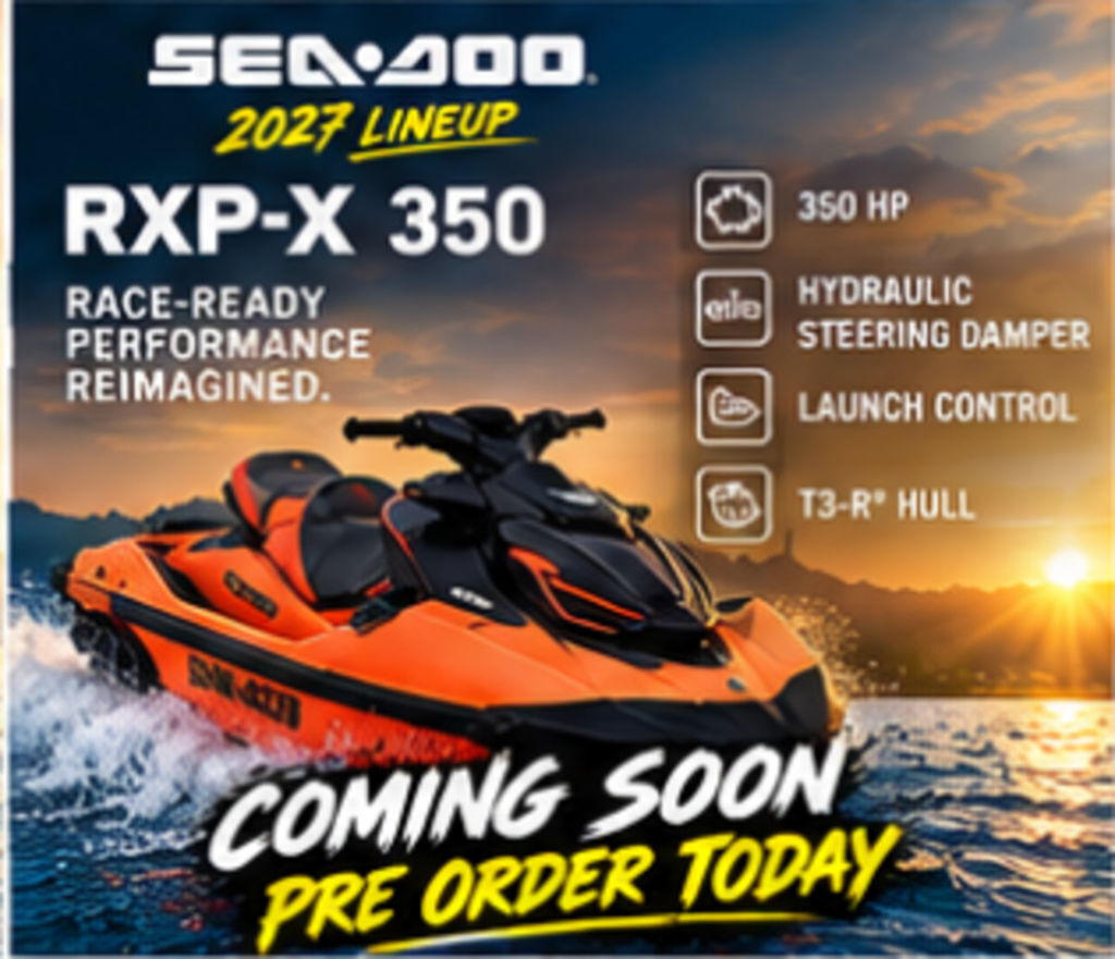 2027 Sea-Doo RXP-X 350 iBR and audio BASE in munford AL