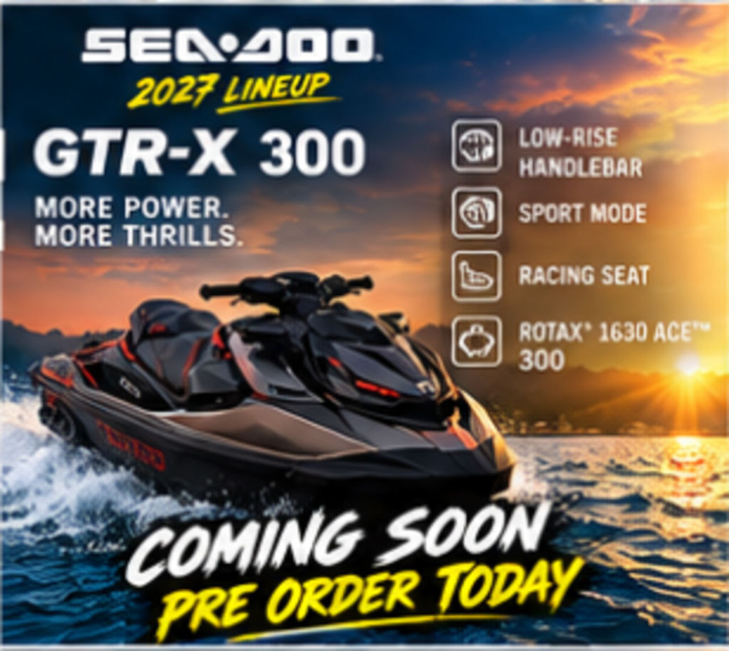 2027 Sea-Doo GTR X 300 iBR and audio in munford AL